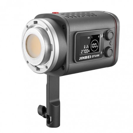 Jinbei EF-60Bi přenosné LED video světlo (reflektor, zoom, baterie a brašna)