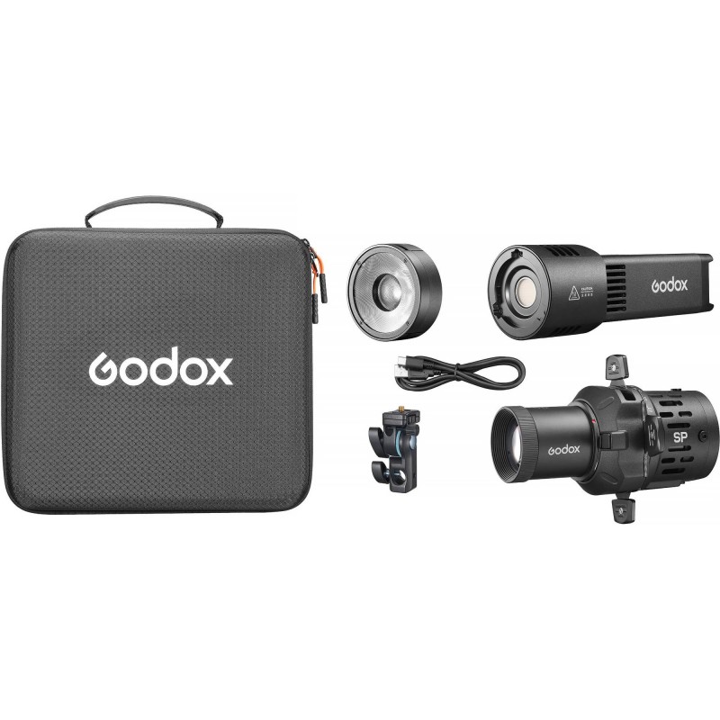 Godox RS100R RGB LED Light with SP36K Projection Kit