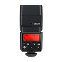 Kompaktowa lampa błyskowa do aparatu reporterska Godox TT350 Canon Nikon Sony