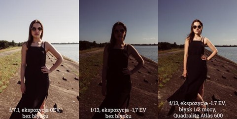 Porównanie ekspozycji z HSS i bez HSS