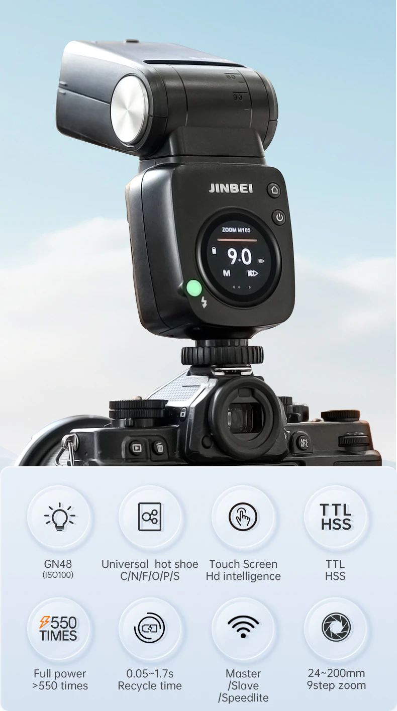 Jinbei HI-460MAX Speedlite Universel – image produit 1