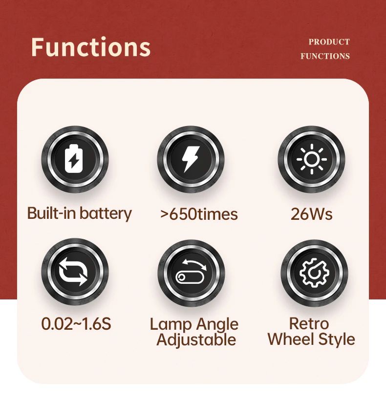 Jinbei HI-5 retro speedlite overview