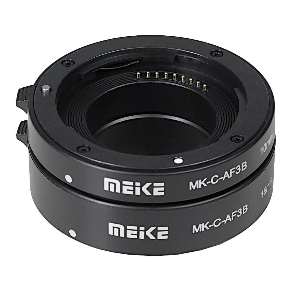 Tubi di prolunga Meike MK-C-AF3B per Canon EF-M ECONO Tubi di prolunga Meike MK-C-AF3B per Canon EF-M ECONO