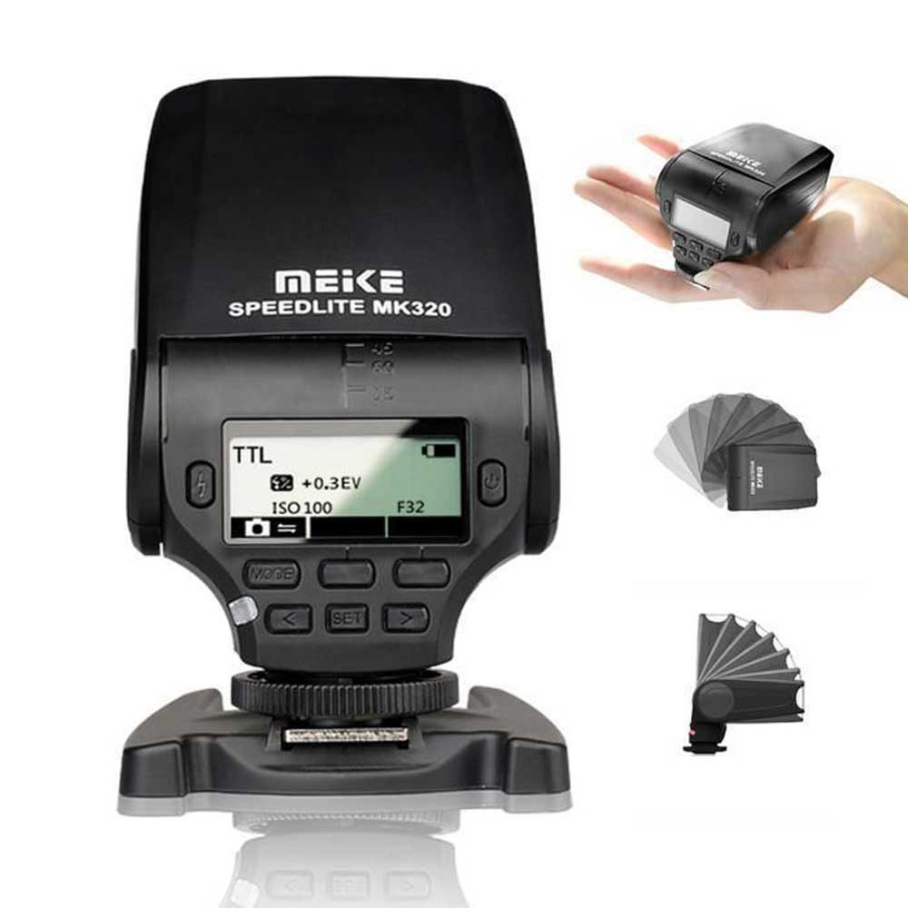 Blesk Meike MK-320 pro Fuji – 5