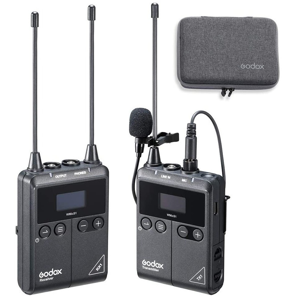 Godox WMicS1 UHF-Funkmikrofonsystem Godox WMicS1 UHF-Funkmikrofonsystem - Produktbild 1