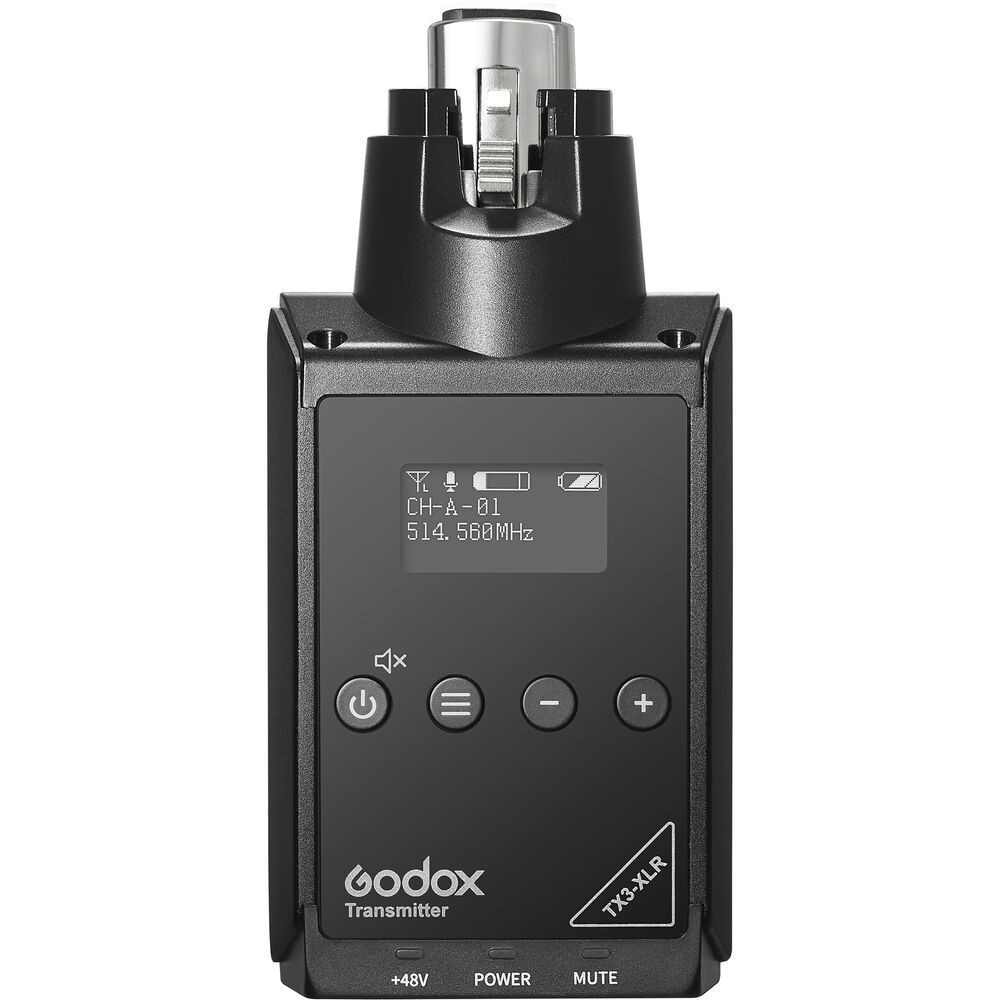 Trasmettitore wireless Godox TX3-XLR per WmicS1 Trasmettitore wireless Godox TX3-XLR per WmicS1 – 6