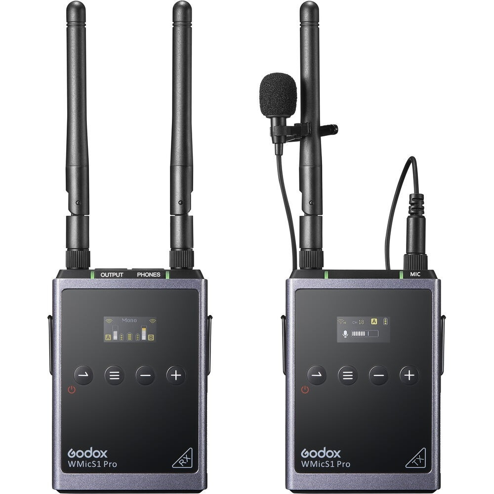 Godox WMicS1 Pro UHF-Funkmikrofonsystem – 2