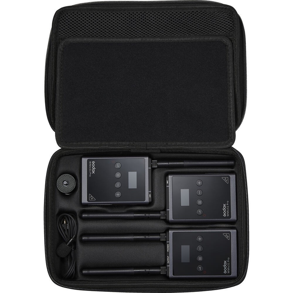 Godox WMicS1 Pro Kit 2 UHF-Drahtlos-Mikrofonsystem – 10