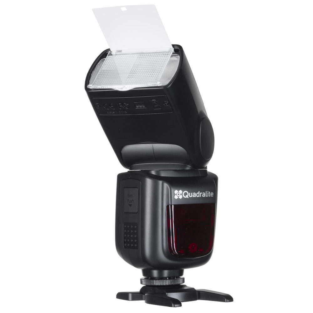 Quadralite Stroboss 58 C Canon – kit with receiver and 2 batteries