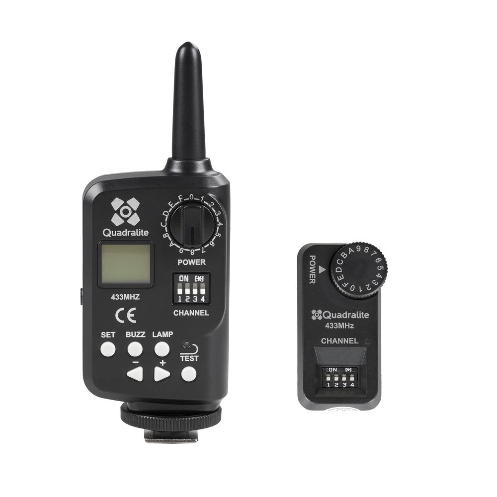 Quadralite Stroboss Navigator – 433-MHz-Funkset Quadralite Stroboss Navigator – 433-MHz-Funkset - Produktbild 1