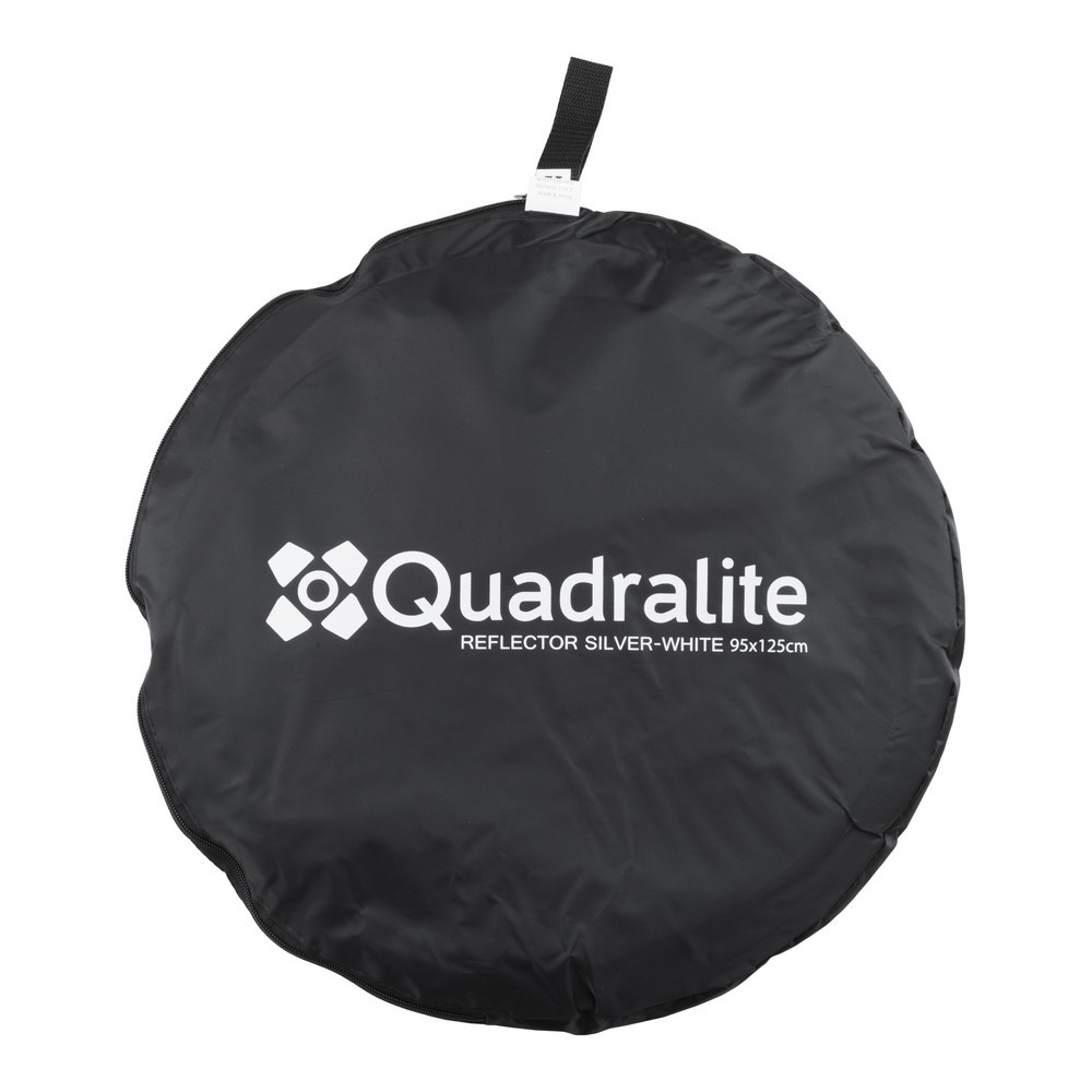 Quadralite stříbrno-bílý reflektor 95 x 125 cm - II. jakost