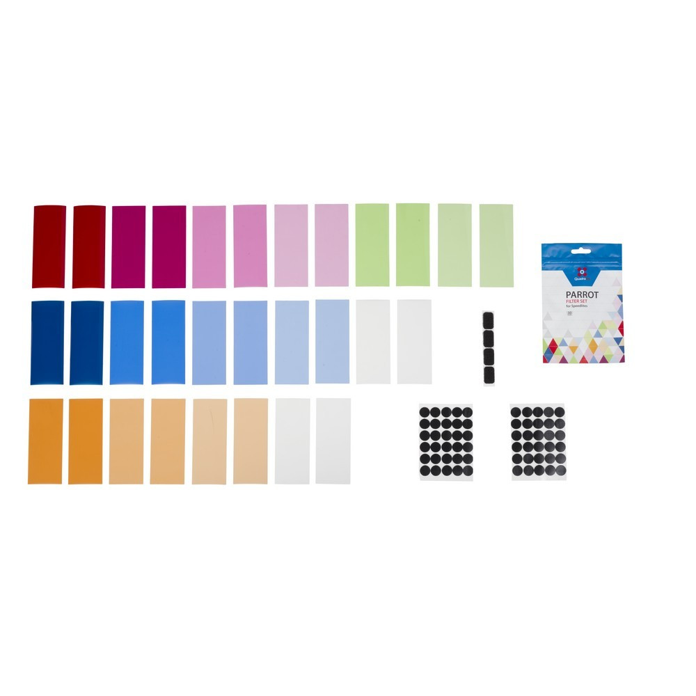 Kit de filtres Quadralite Parrot pour flash cobra – image produit 1