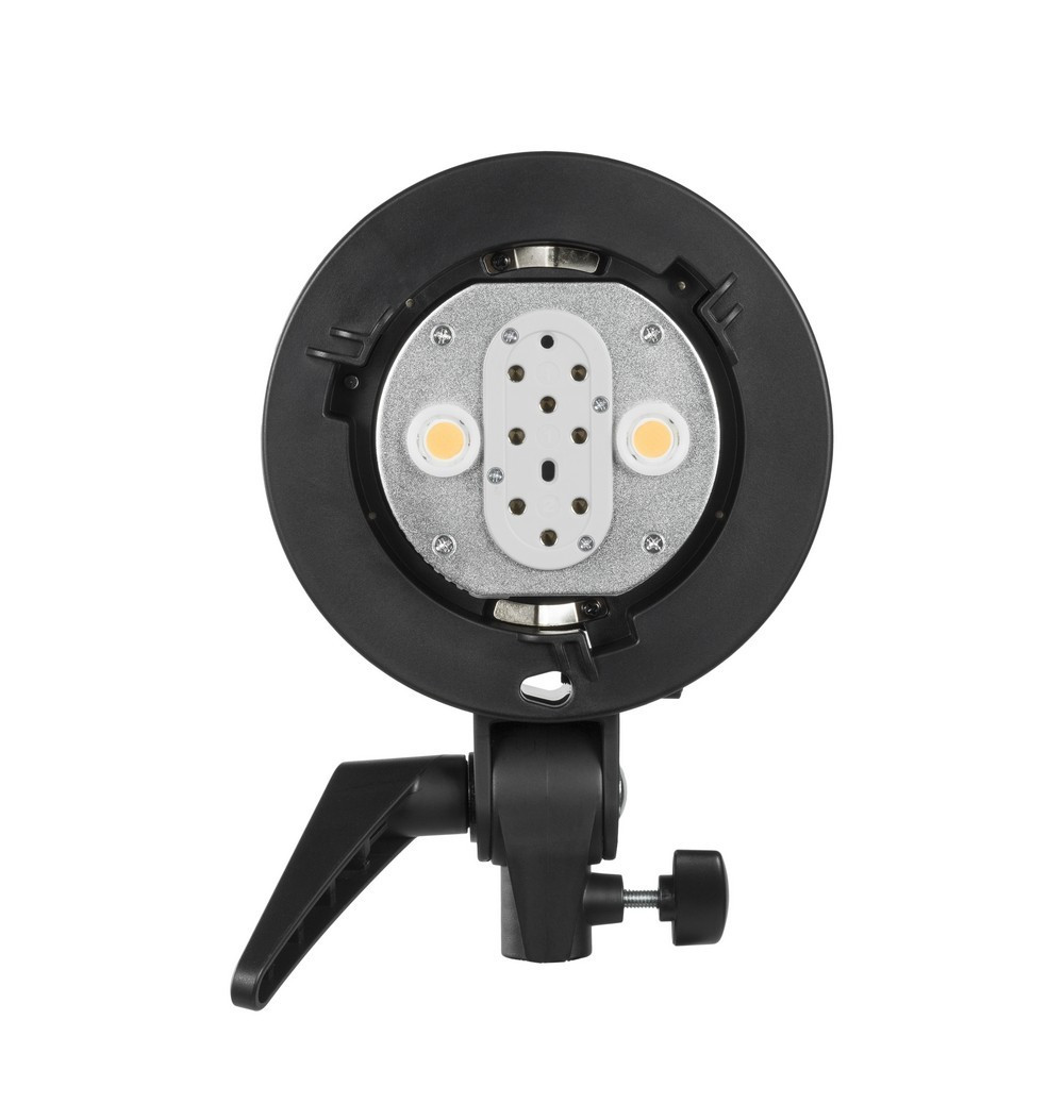Quadralite Reporter 200 Twin Kopf S-Halterung – Halter Quadralite Reporter 200 Twin Kopf S-Halterung – Halter - Produktbild 1
