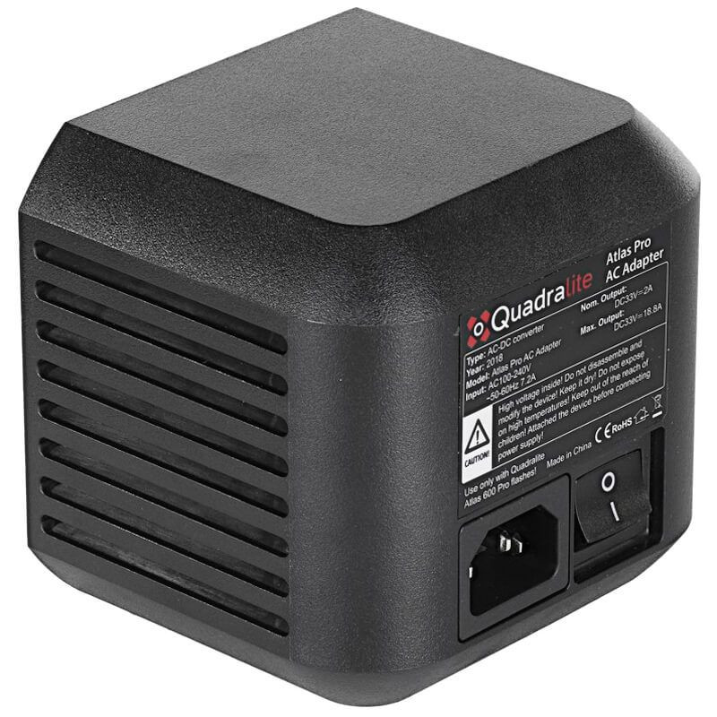 Quadralite Atlas 600 Pro TTL AC Netzadapter
