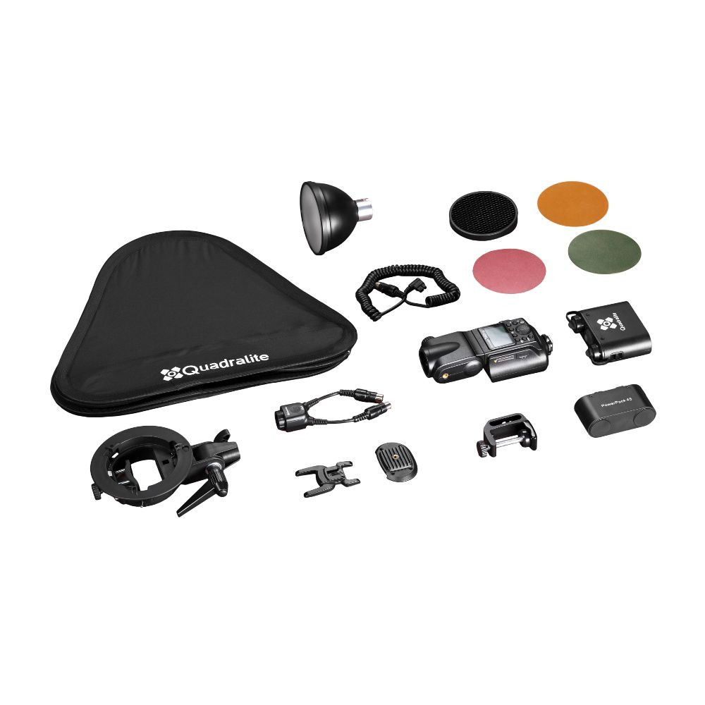 Quadralite Reporter 360 TTL C Complete Kit – image produit 1