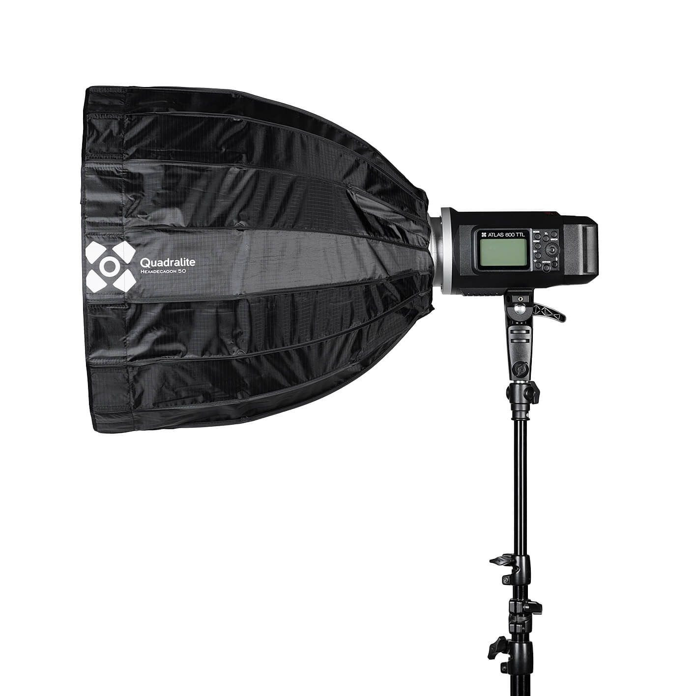Quadralite Hexadecagon Softbox 50 cm (Bowens) Quadralite Hexadecagon Softbox 50 cm (Bowens) - Produktbild 2