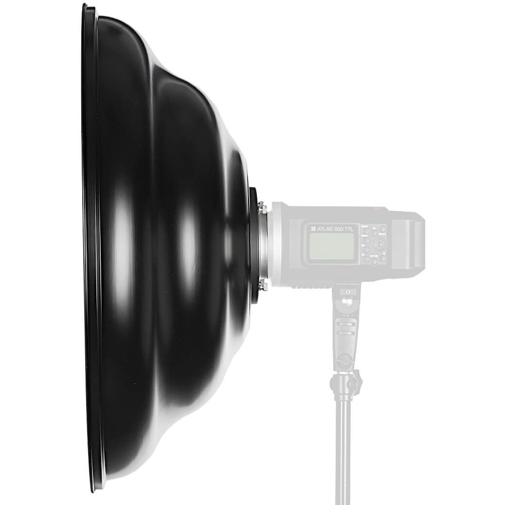 Quadralite Wave Beauty Dish white 55 cm Quadralite Wave Beauty Dish white 55 cm - product image 3