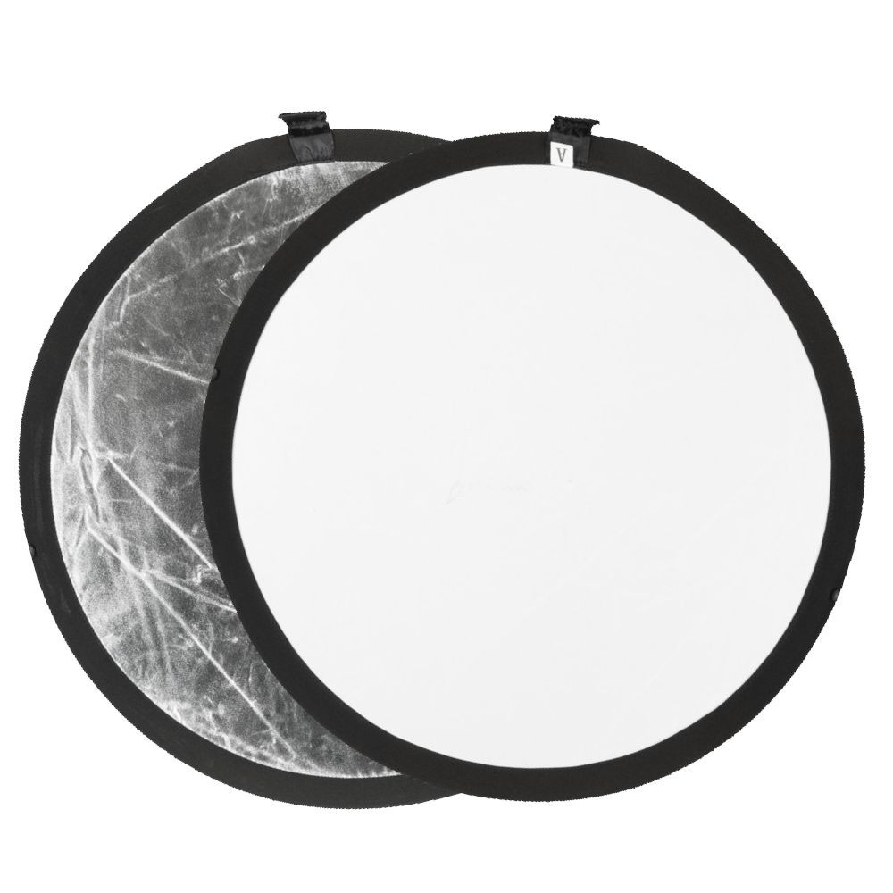 Quadralite stříbrno-bílý reflektor 110 cm
