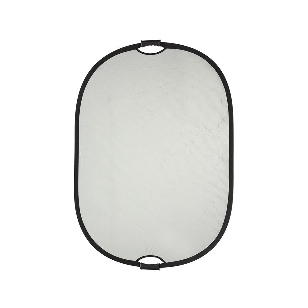 Pannello riflettente Quadralite bianco-argento con impugnature 90 x 120 cm