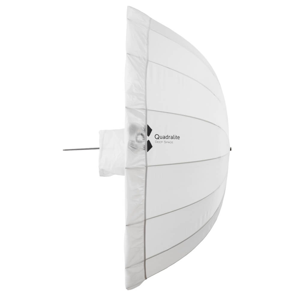 Quadralite Deep Space 130 weißer Schirmdiffusor