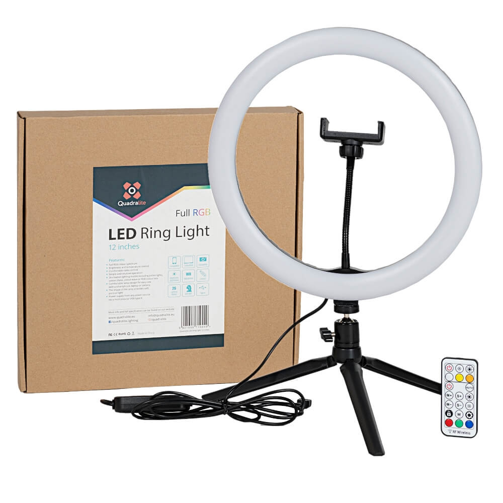 Quadralite LED prstencové světlo 12 palců