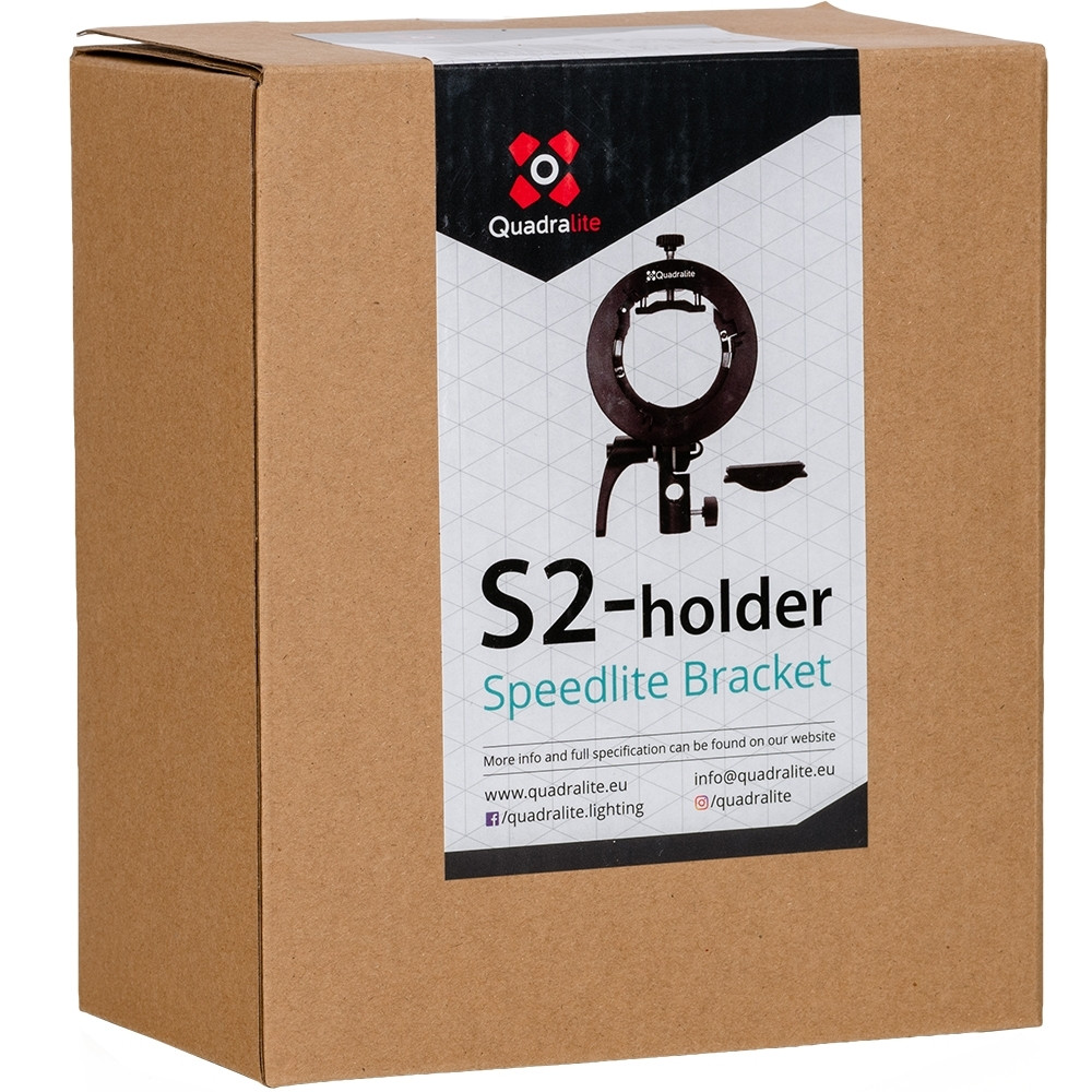 Quadralite Reporter S2-holder – držák Bowens