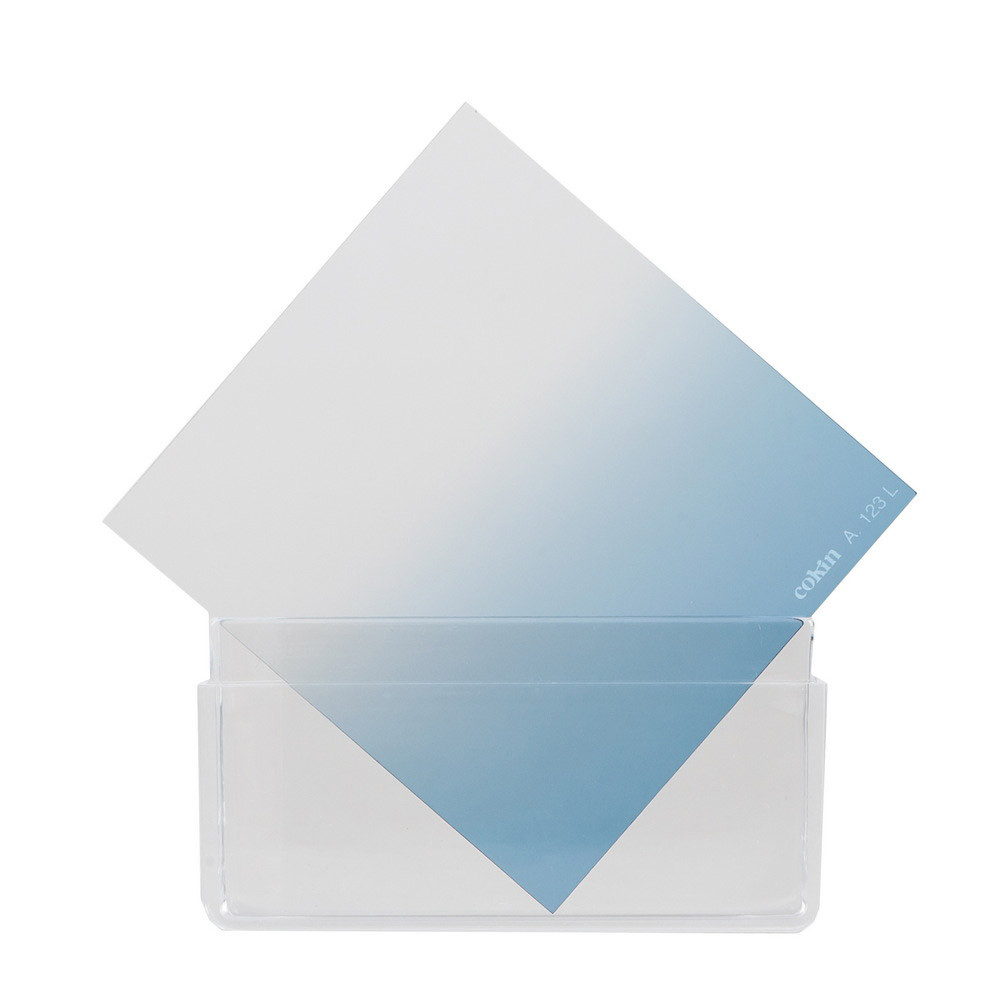 Cokin A123L filtre dégradé coloré bleu B2 Light — taille S