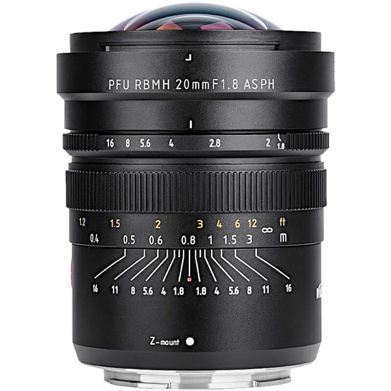 Viltrox PFU RBMH 20 mm F1,8 ASPH Nikon mit Objektiv - Produktbild 1