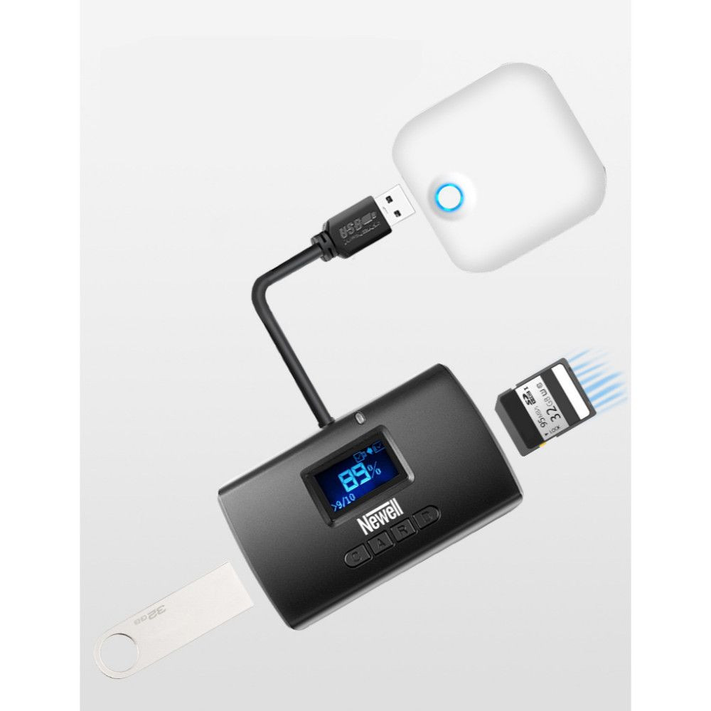 Newell Speicherkartenleser mit mit Funktion No-PC backup und Recovery Newell Speicherkartenleser mit mit Funktion No-PC backup und Recovery - Produktbild 6