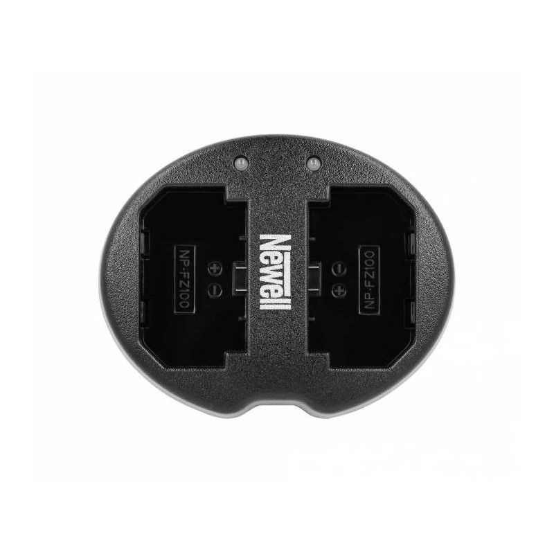 CARICATORE DUE CANALI NEWELL con porta SDC-USB per NP-FZ100 CARICATORE DUE CANALI NEWELL con porta SDC-USB per NP-FZ100 – immagine prodotto 1