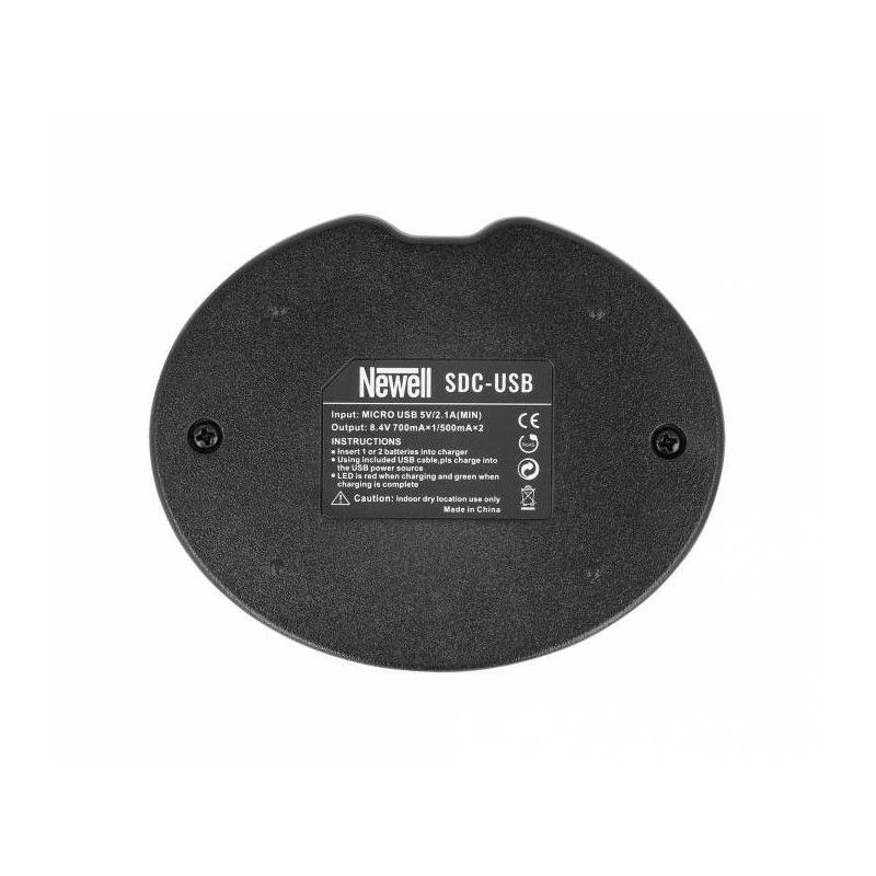 CARICATORE DUE CANALI NEWELL con porta SDC-USB per NP-FZ100 CARICATORE DUE CANALI NEWELL con porta SDC-USB per NP-FZ100 – immagine prodotto 2