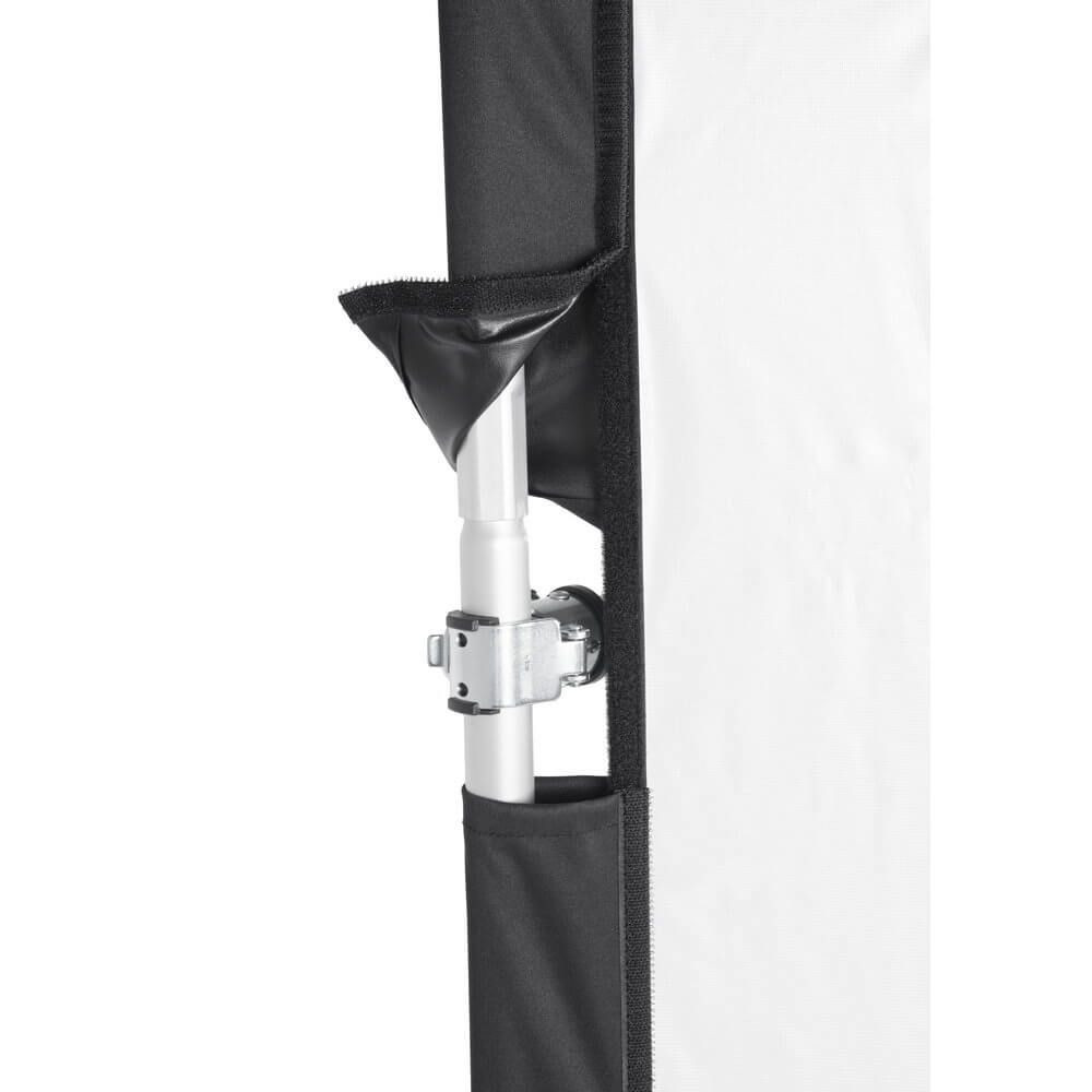 Fomex PERI Bounce Reflector PBR1521 silver -gold silver fabric Fomex PERI Bounce Reflector PBR1521 silver -gold silver fabric – image produit 3