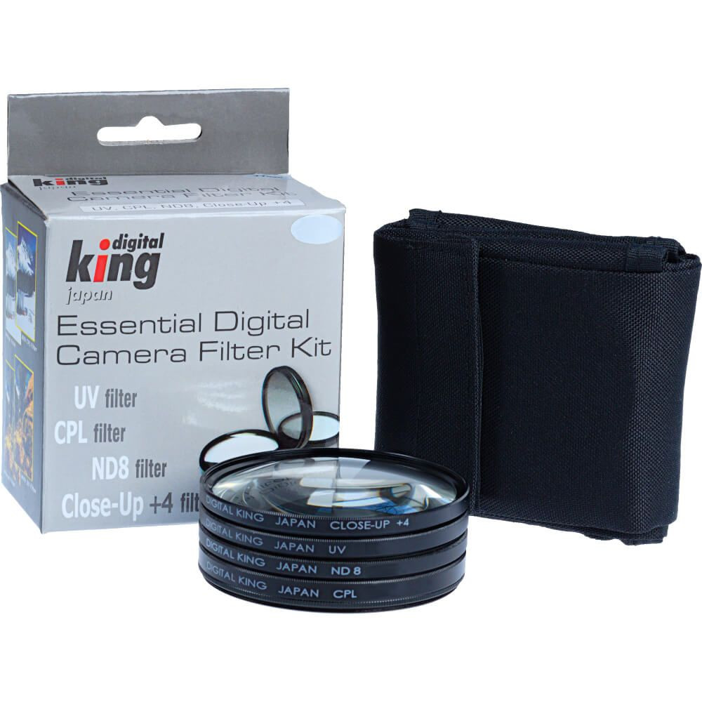 Sada filtrů Digital King UV CPL ND8 Macro 55mm – 1
