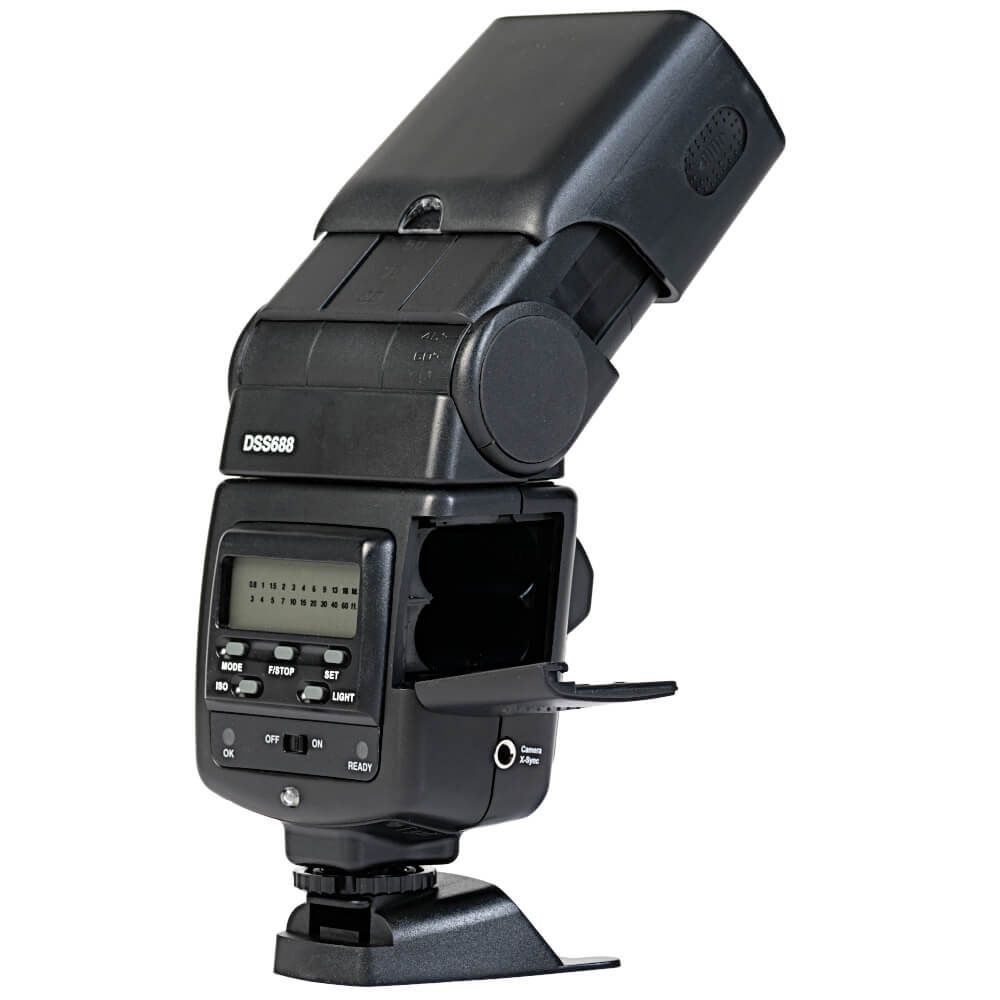 Blesková pistole TUMAX DSS688 s ručním bleskem – 4