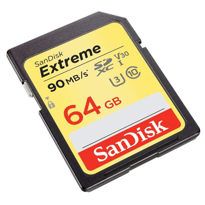 Karta pamięci SanDisk Extreme SDXC 64GB Karta pamięci SanDisk Extreme SDXC 64GB