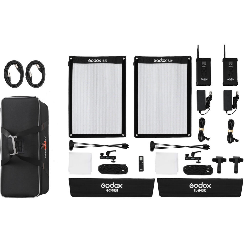 Godox FL100-K2 Flexibles LED 2-Panel Set 40x60 cm - Produktbild 12