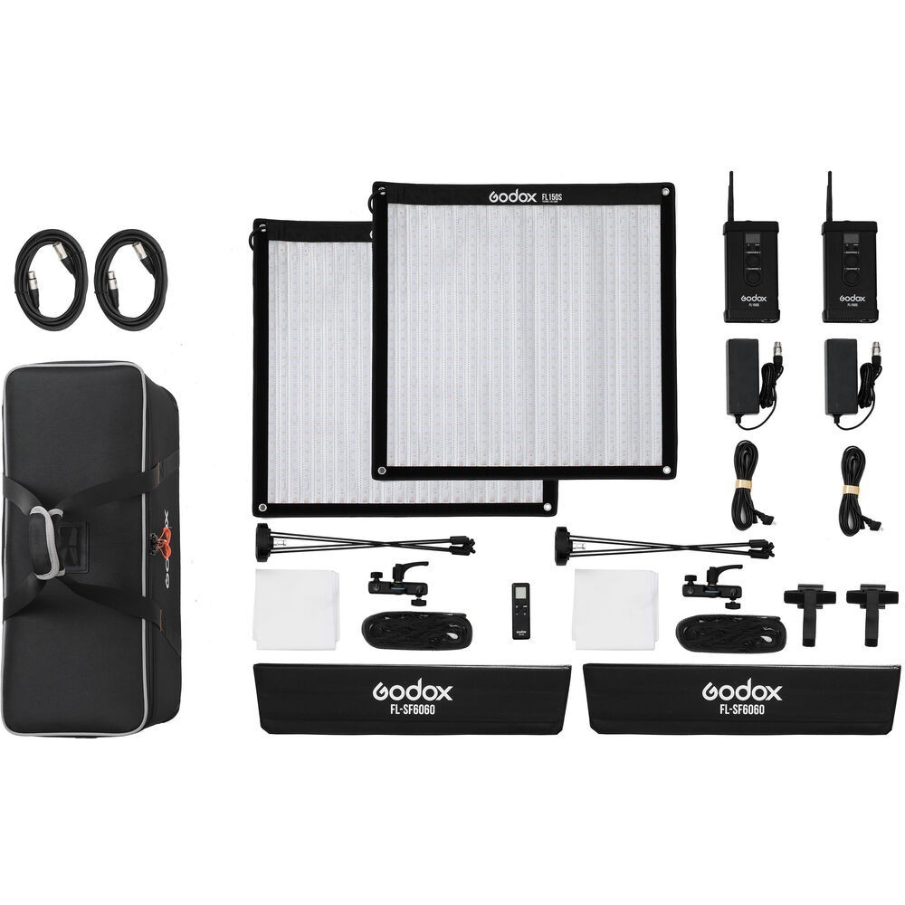 Zestaw 2 elastycznych paneli LED Godox FL150S-K2 60x60cm Zestaw 2 elastycznych paneli LED Godox FL150S-K2 60x60cm – 11