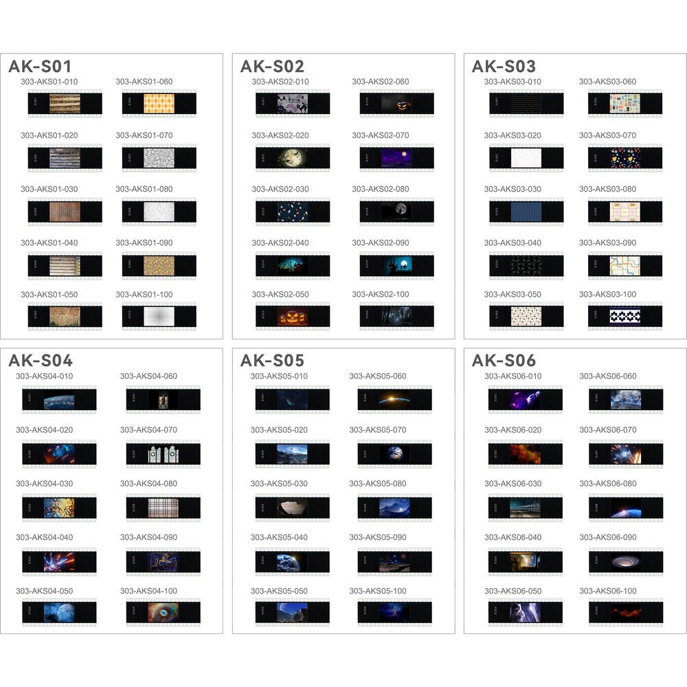 Godox AK-S Full Slide Set (60 pcs) for AK-R21 - product image 3
