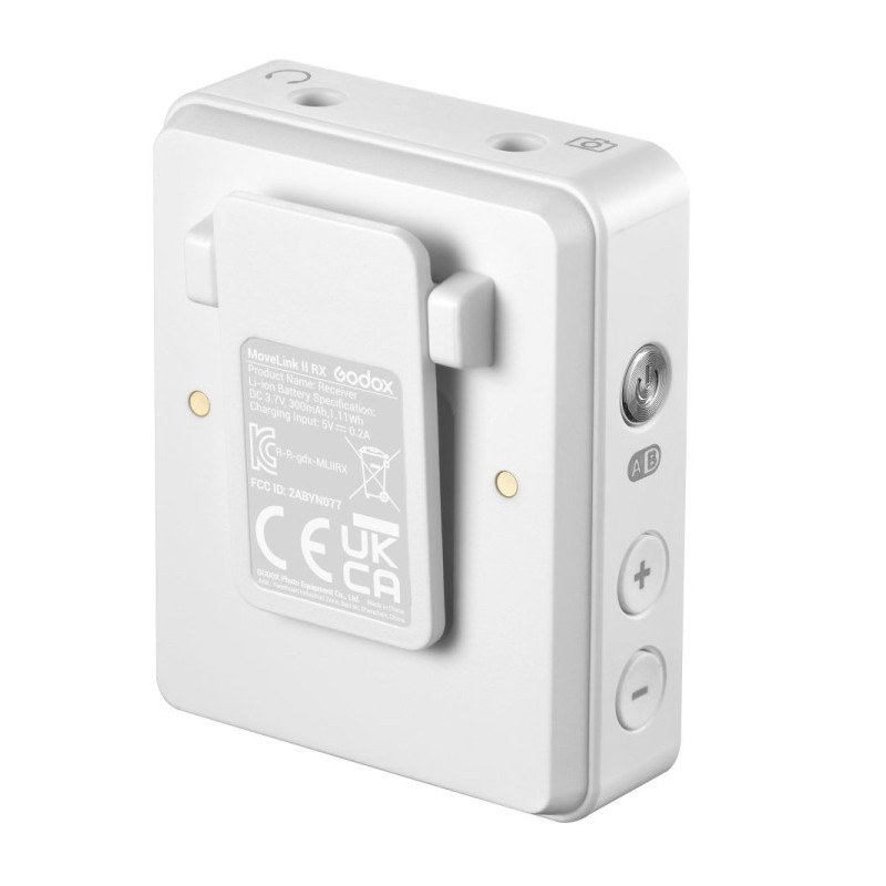 Ricevitore Godox MoveLink II RX 2,4 GHz (Bianco) – 5