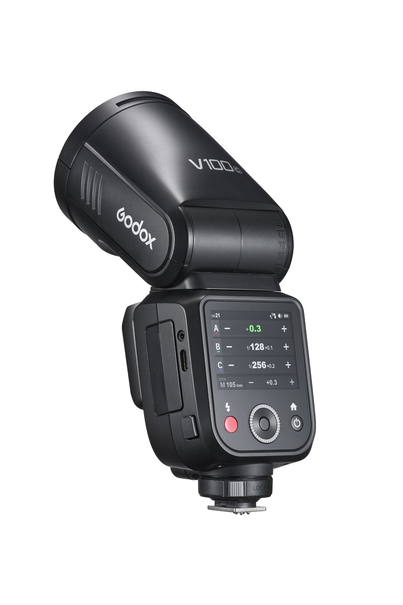 Godox V100C TTL-Aufsteckblitz für Fuji - Produktbild 2