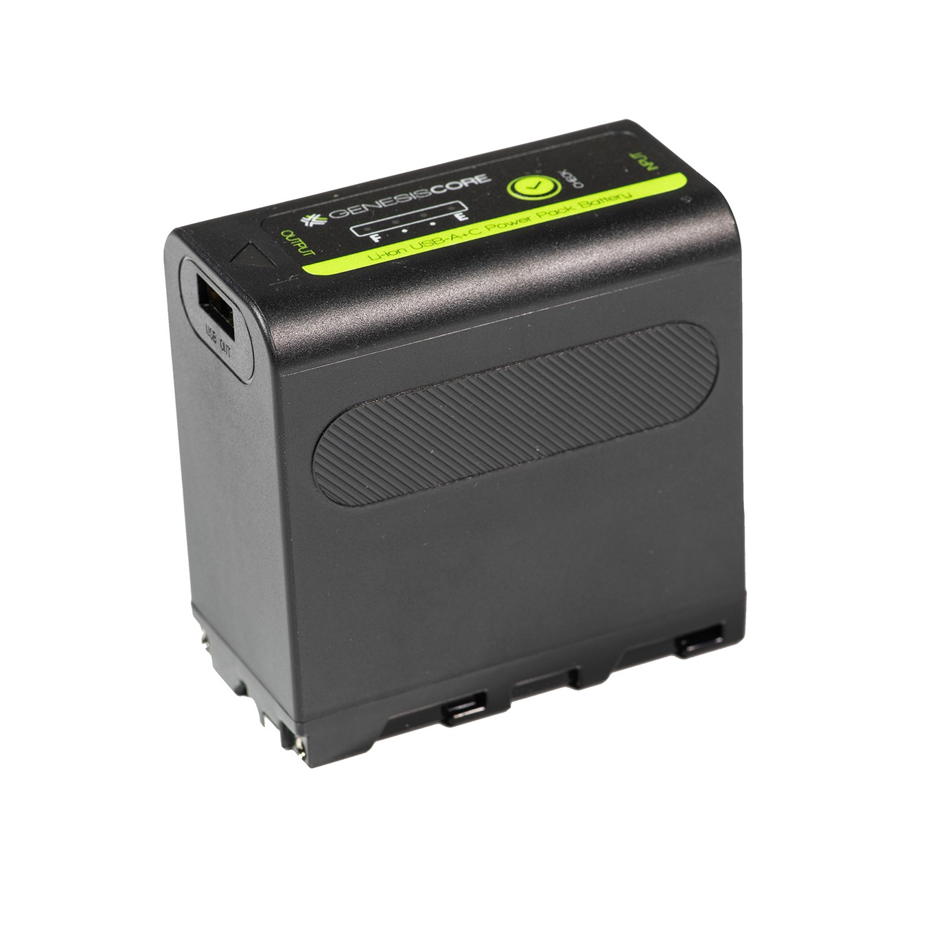 Batterie Genesis Core type NP-F970 7,2 V 7800 mAh USB-A + USB-C Batterie Genesis Core type NP-F970 7,2 V 7800 mAh USB-A + USB-C – image produit 3