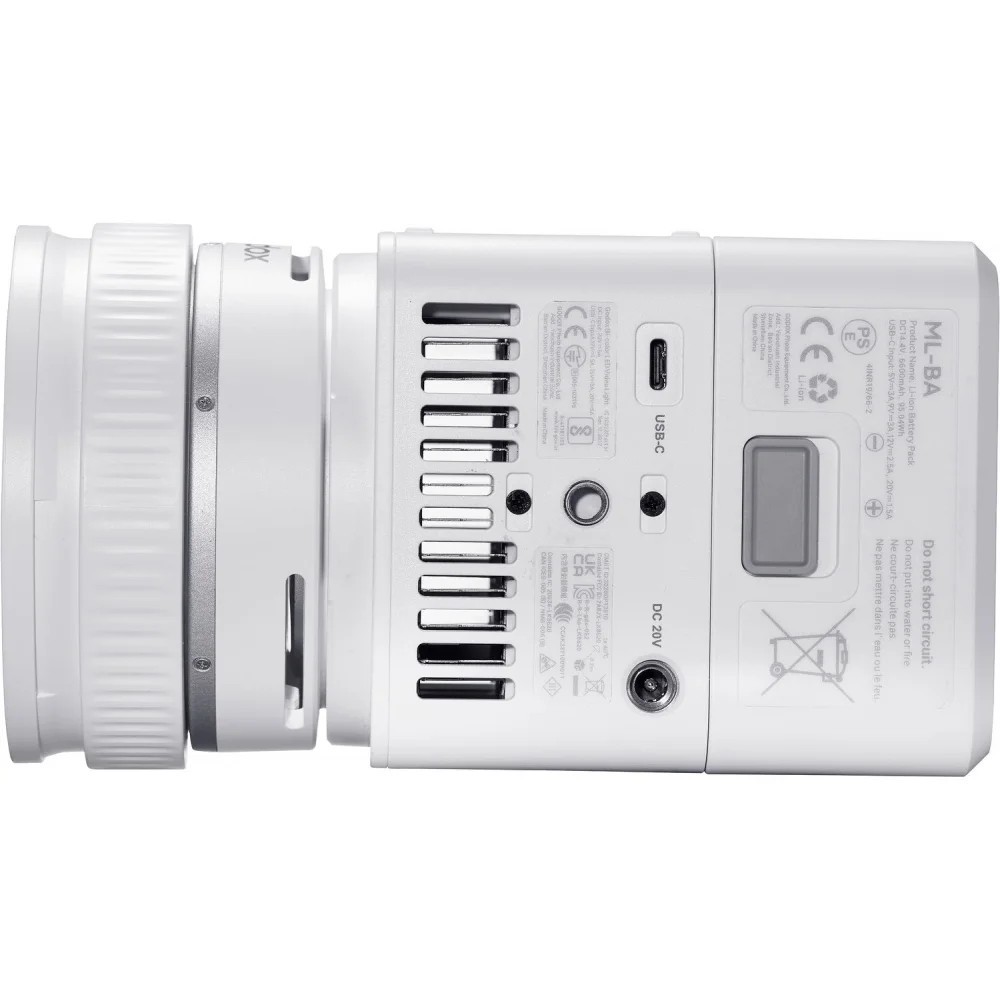 Godox ML80Bi Tragbare Bi-Color LED-Leuchte Godox ML80Bi Tragbare Bi-Color LED-Leuchte - Produktbild 10