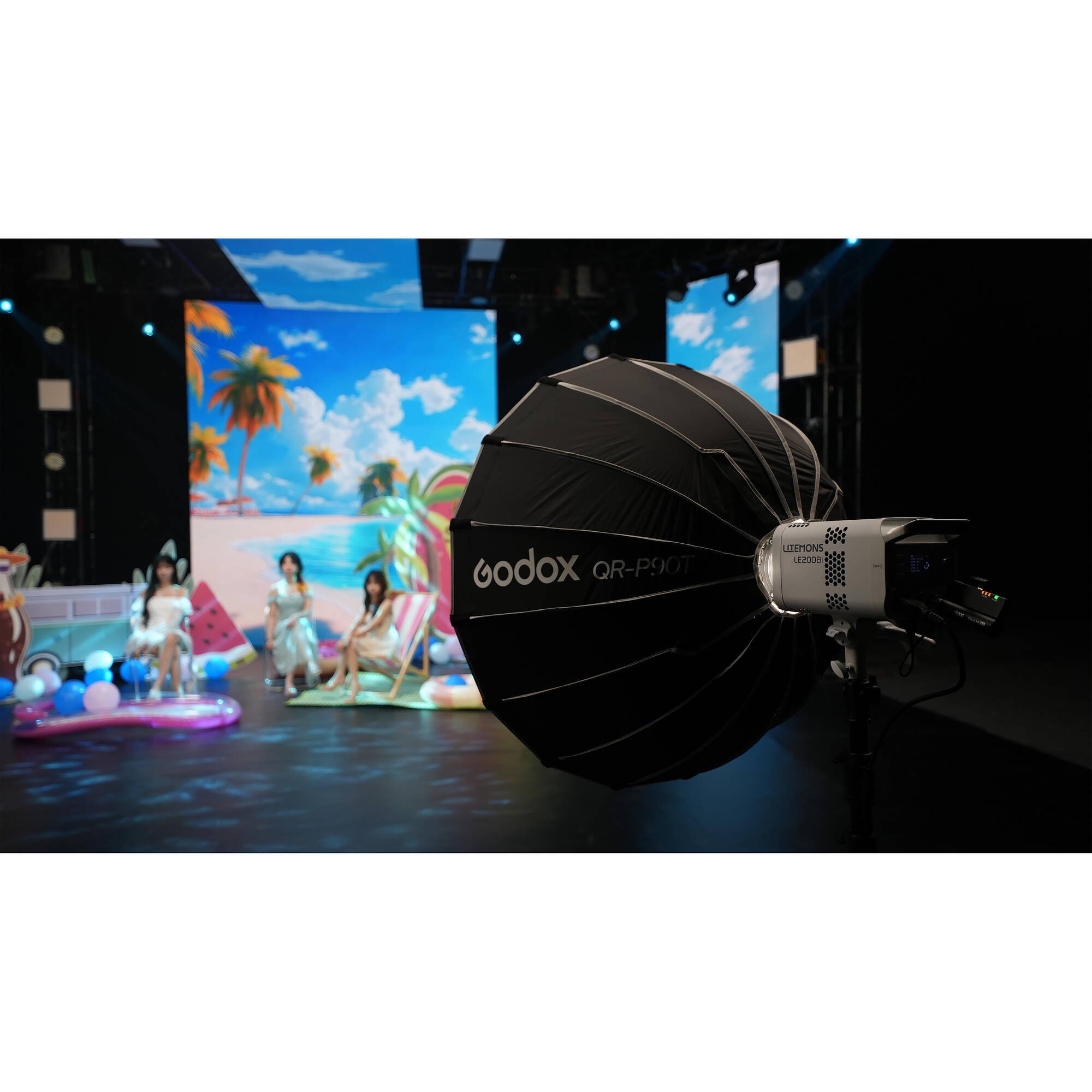 Godox Litemons LE200Bi Bi-Color LED Light 220 W White Godox Litemons LE200Bi Bi-Color LED Light 220 W White - product image 5