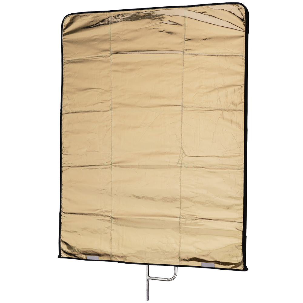 Quadralite 60x75 cm flag fabric set gold/silver/white/black Quadralite 60x75 cm flag fabric set gold/silver/white/black – product image 2